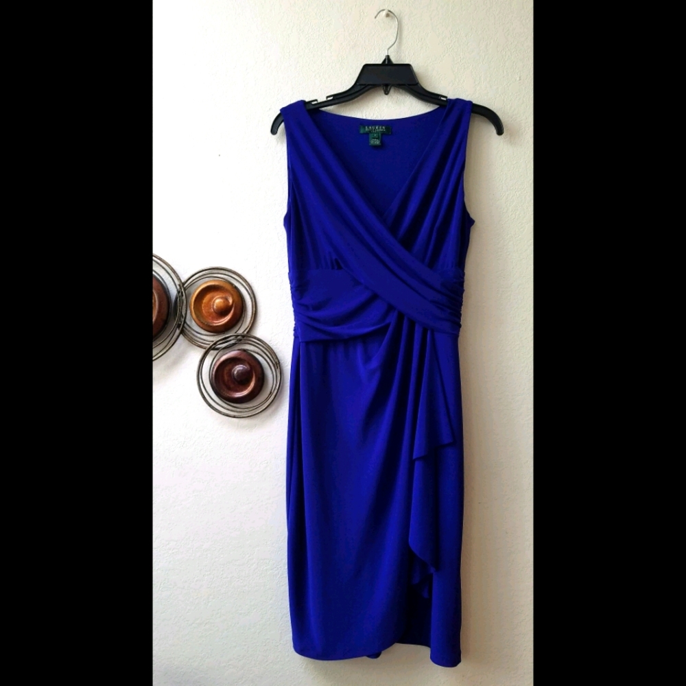 Ralph Lauren Dress, Royal Blue, Size 8